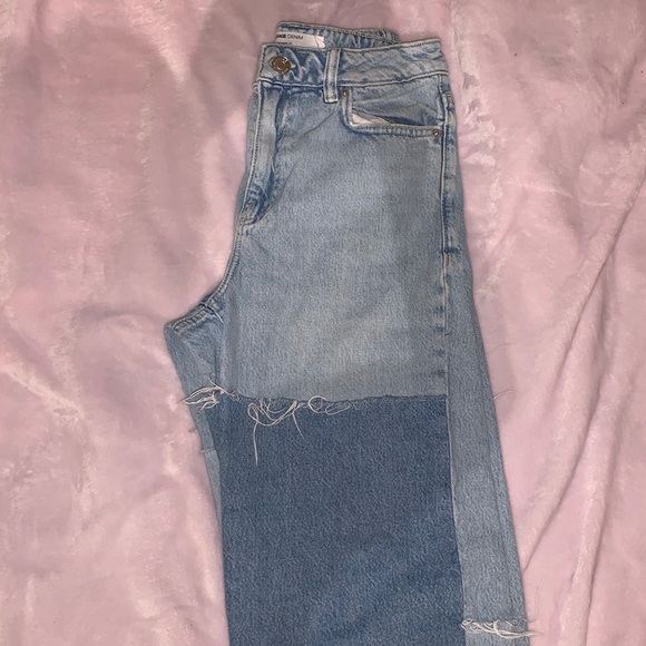 garage patchwork high rise jeans size 5 US - Picture 2 of 4